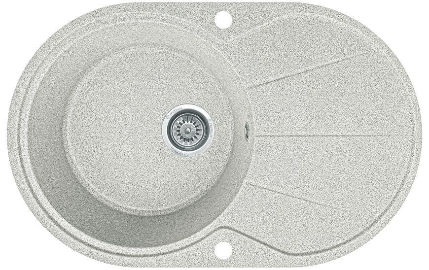 Кухонная мойка, каменная, овальная, EcoLIne 18N, 775х495 мм, терра EL-18N-TER фото