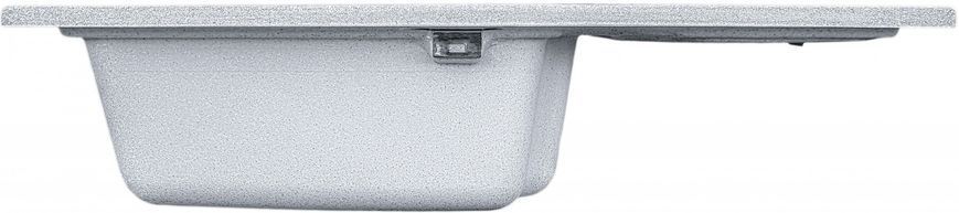 Мойка кухонная, гранитная, прямоугольная, Valetti Model 78N, Anthracite (черная), 625х425 мм VAL-78N-SIL фото