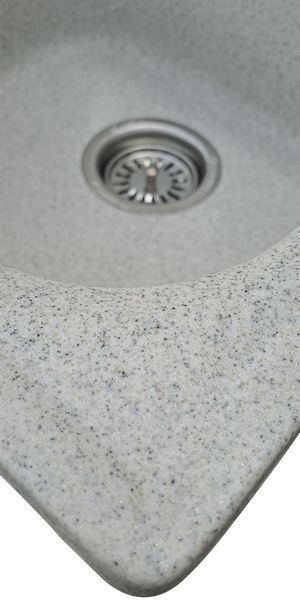 Мийка кухонна Valetti Model 1N, колір Terra (теплий природний), граніт, 430&times;440 мм VAL-1N-TER фото