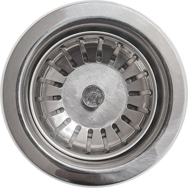 Комплект кухонної мийки Valetti 12N Anthracite (чорна) &mdash; мийка + змішувач + сифон