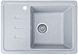 Мийка кухонна, гранітна, прямокутна, Valetti Model 35N, Silver (сіра), 620х435 мм VAL-35N-SIL фото 3