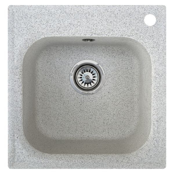 Кухонная мойка Valetti 1N (430х440мм), терра, со смесителем в комплекте