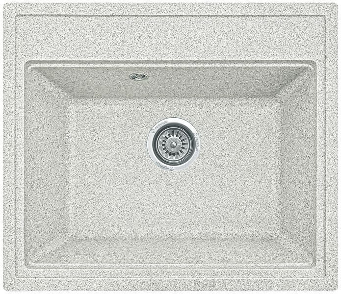 Кухонна мийка, кам'яна, квадратна, EcoLIne 49N, 590х510 мм, тера EL-49N-TER фото
