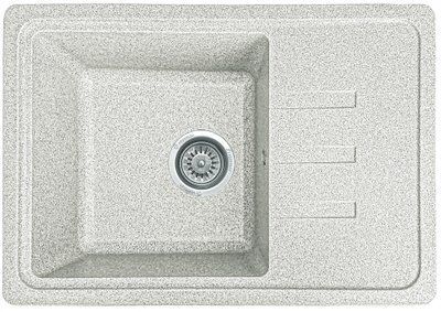 Кухонная мойка, каменная, прямоугольная, EcoLine 35N, 620х435 мм, терра EL-35N-TER фото