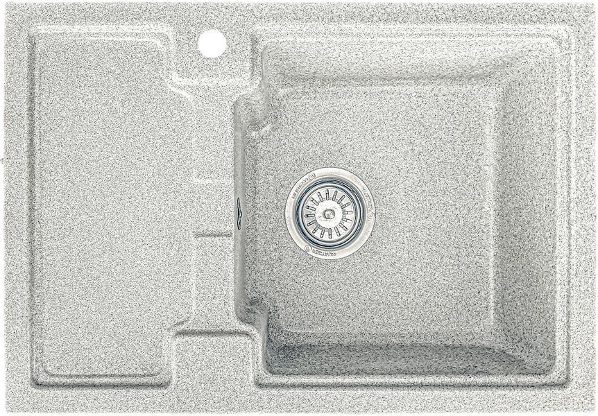 Кухонна мийка, кам'яна, прямокутна, EcoLIne 78N, 625х425 мм, тера EL-78N-TER фото